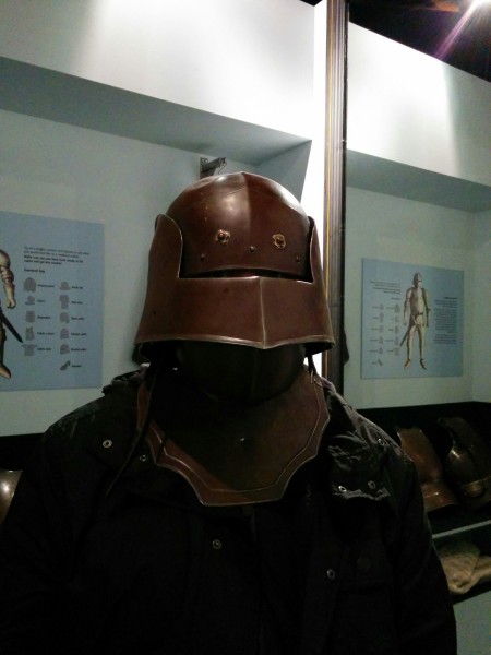 Lord Crumb in a helmet